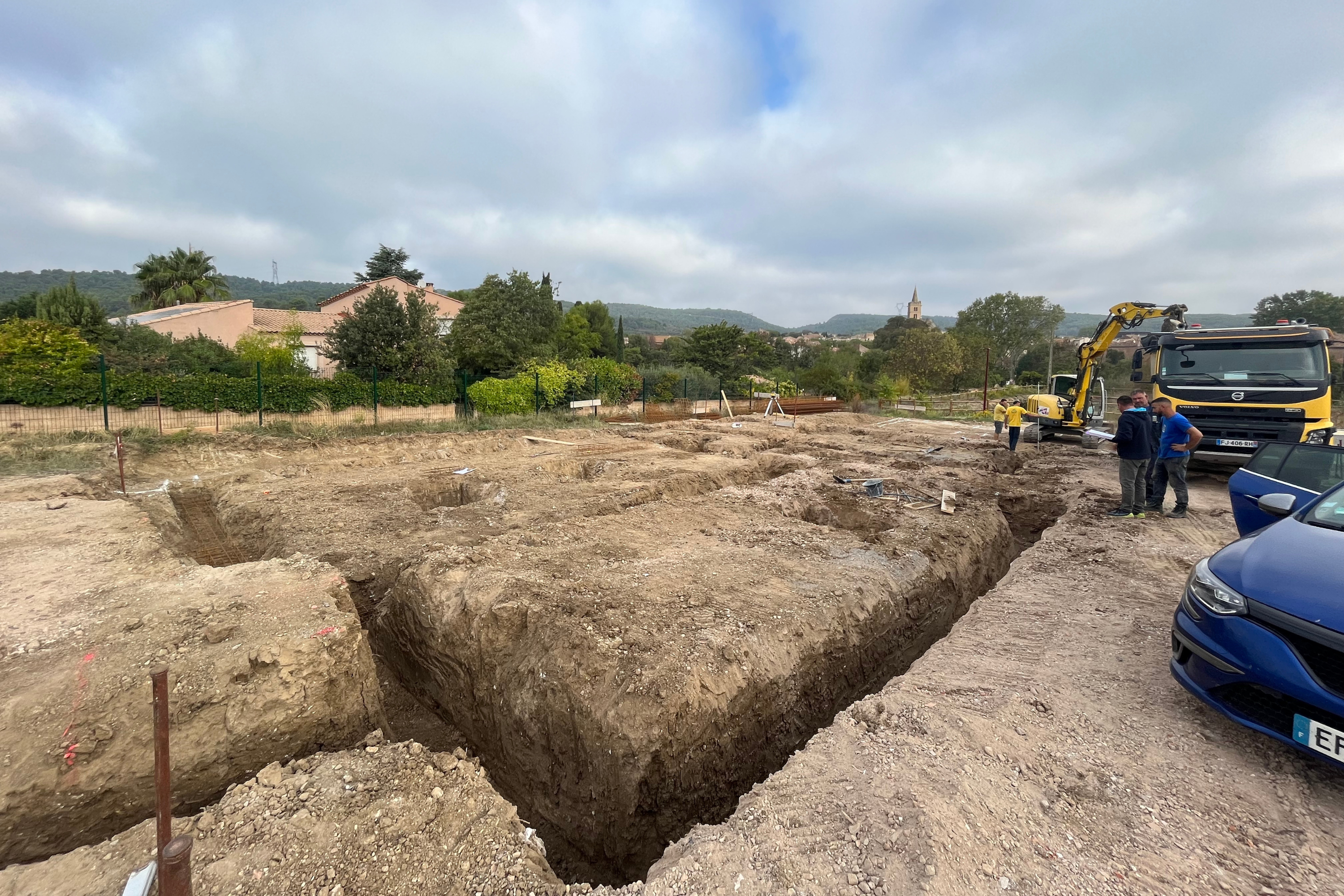 Travaux privés : Terrassement à Saint-Chinian